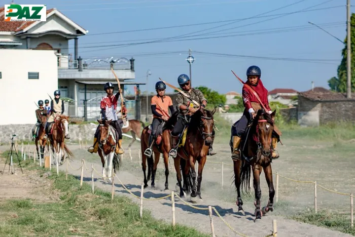 Paztrooper Equestrian Archery Festival Sebagai Menu Opening Camping Seru di Ayub Camp